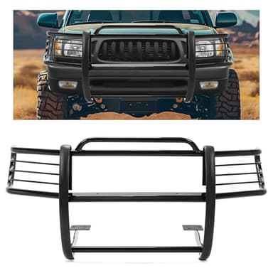 KUAFU Front Grille Guard Compatible with 1996-1998 Toyota 4-Runner 2001-2004 Toyota Tacoma Brush Guard Bumper Protector w/Hardware Steel Powder Coated