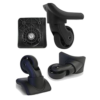 Zoofen Replacement Luggage Wheel Suitcase Repair Spinner Wheels Luggage Accessories(W149, 4pcs)