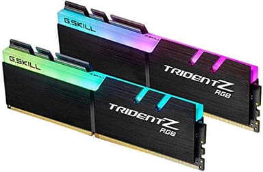 G.SKILL Trident Z RGB Series DDR4 RAM (XMP) 32GB (2x16GB) 3600MT/s CL18-22-22-42 1.35V Intel AMD Desktop Computer Memory U-DIMM (F4-3600C18D-32GTZR)