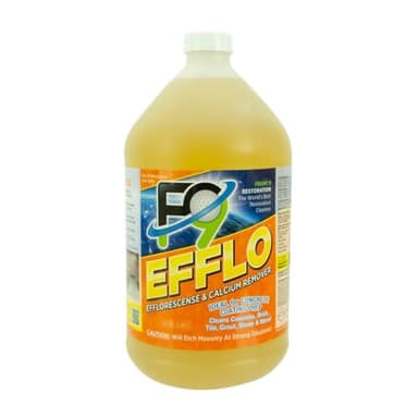 Front 9 Restoration F9 Efflorescence, Hard Water Stains and Calcium Remover - Perfect for Mud and Copper Stains and Concrete Coating Prep - 1 Gallon