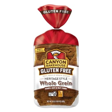 Canyon Bakehouse Heritage Whole Grain Bread, 24 oz (Frozen)