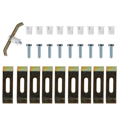 Undermount Sink Clips,Undermount Sink Brackets,Sinks Mounting Kit Bracket,Sinks Support 10 Pack Kit