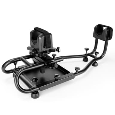 Pridefend Heavy Duty Adjustable Rifle Shooting Rest with Rigid Steel Frame,No Wobble & Non-Slip Shooting Rest for Stable, Sight in, Stability for Shooting Range & Outdoor