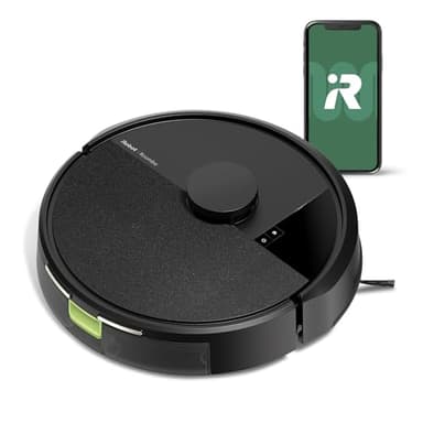 iRobot Roomba 105 Vac Robot Vacuum - Easy to use, Intense Power-Lifting Suction, LiDAR Navigation, Multi-Surface Cleaning, Cleans in Neat Rows, Self-Charging