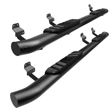 Tyger Auto 3.5" Rider Running Boards Compatible with 2015-2026 Ford F-150; 2022-2026 F-150 Lightning; 2017-2026 F-250 F-350 SD | Supercrew Cab | TG-SS2F35058 | Side Step Rail Nerf Bars