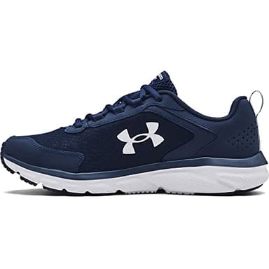 Under Armour Men's Charged Assert 9, Academy Blue (400)/White, 11.5 M US
