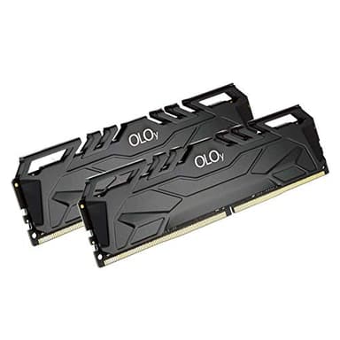 OLOy DDR4 RAM 16GB (2x8GB) Black Owl 2666 MHz CL19 1.2V 288-Pin Desktop UDIMM (MD4U0826190BJ0DA)