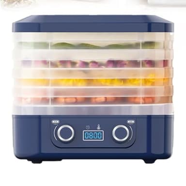 Food Freeze Machine with 5 Trays for Home, Food Dehydrator Machine, 48H Timer and Temperature Control Dehydrators for Food and Jerky, Herbs, Meat, Fruit, Dog Treats.