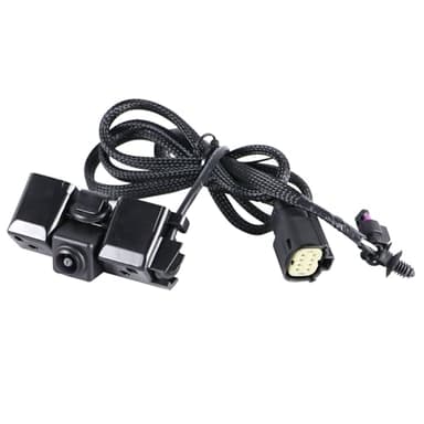 Dngbymx Backup Camera Compatible with 2016 2017 2018 2019 Chevy Silverado GMC Sierra 1500 2500 3500 Rear View Suitable for Power Tailgate Replace# 84062896