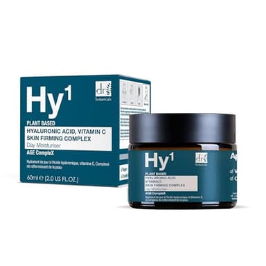 Dr Botanicals Anti Aging Face Moisturiser With Hyaluronic Acid, Vitamin C & Skin Firming Complex, 2.0 Fl Oz | Reduce Wrinkles, Brighten Skin, Hydrate & Boost Suppleness