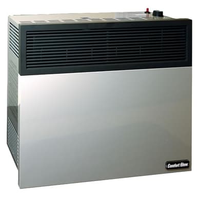 Comfort Glow 17,000 BTU Direct Vent Liquid Propane Gas Wall Heater, Gray, Large