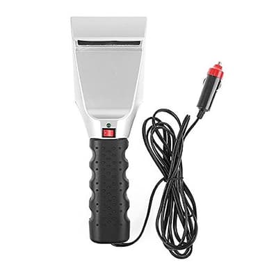 Two Elephants Heated Ice Scraper for Car Windshield