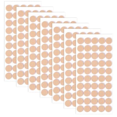 300pcs Earring Support Patches, Silicone Heavy Earring Support Backs Self Adhesive Earlobe Ear Lobe Wonder Support Patch Clip on Pads for Droopy Ears Earring Lifter Stickers