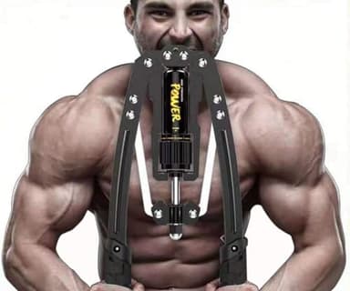 LEJIEYIN Twister Arm Exerciser - Adjustable 22-440lbs Hydraulic Power/Home Chest Expander/Shoulder Muscle Training Fitness Equipment/Arm Enhanced Exercise Strengthener (Black)