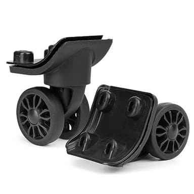 Zoofen Replacement Luggage Wheel W149-2 Suitcase Repair Spinner Wheels with Dual-Wheel Luggage Accessories(W149-2,2pcs)