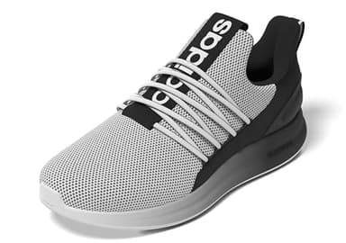 adidas Men's Lite Racer Adapt 7.0, White/Black/White, 10