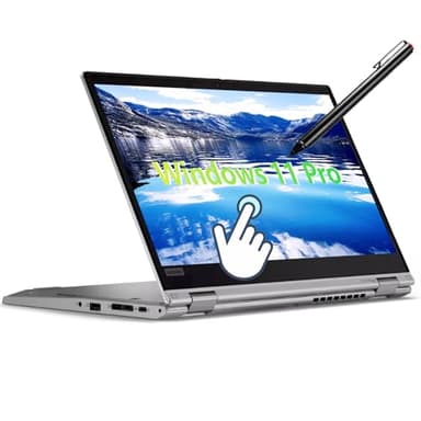 Lenovo ThinkPad L13 Yoga 2 in1 Laptop, 13.3" FHD Touchscreen Display, Core i5-10310U up to 4.4GHz, 512GB SSD, 16GB DDR4 RAM, Stylus Pen, WiFi, Win11 Pro (Renewed)