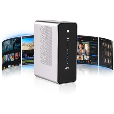 NIMO Mini PC Desktop, AMD Ryzen AI Max+ 395 128GB LPDDR5 8000MHz RAM 2TB SSD (Up to 5.1GHz) AI Server Radeon 8060S Graphics Computers with USB4.0 BT5.2 4K Display WiFi 7