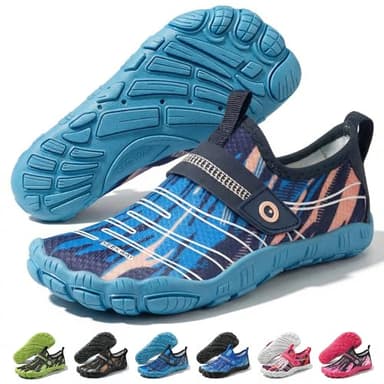 SEEKWAY Barefoot Water Shoes for Kids - Wide Toe Box and Quick-Dry Sand Shoes Toddler for Hiking Swim Beach Pool Kayak Sport Accessories, Camping Essentials Must-Haves for Boys Girls Sizes