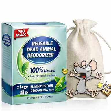 Animal Odor Eliminator for Strong Odor Remover, Dead Animal Smell Eliminator- Safe Indoor & Outdoor Use, Natural Odor Remover, Fresh & Effective