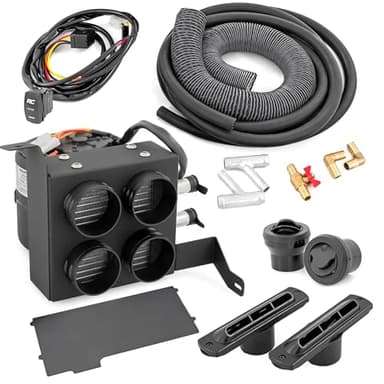 Rough Country Cab Heater for Can-Am Defender HD 8/HD 9/HD 10 (2016-2024) - 12V UTV Heating System, Fast Cabin Warm-Up & Defrost