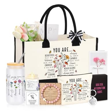 JTENGTOP Christian Religious Gifts for Women, Easter Mothers Day Birthday Graduation Gifts for Her Women, Best Friend Sister Mom Christmas Valentines Friendship Faith Ideas Present