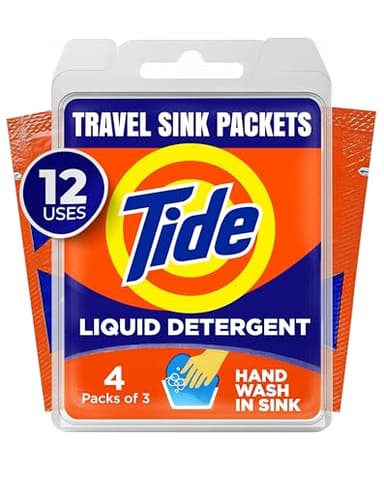 Tide Travel Sink Packets, Pack of 3