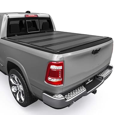 YITAMOTOR Low-Profile Hard Quad-Fold Truck Bed Tonneau Cover Compatible with Dodge Ram 2500 3500 2010-2026 with 6.4 ft Bed Without Rambox