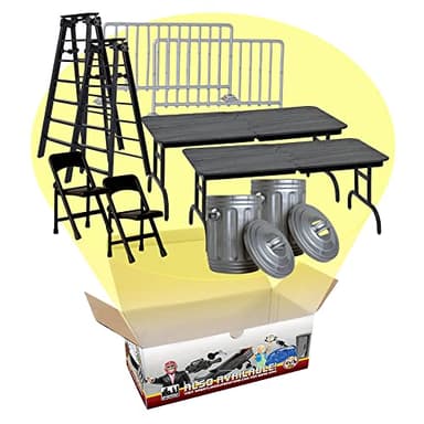 Set of 10 Accessories for Wrestling Action Figures